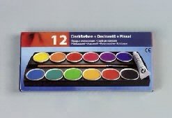 Kreuzer Farbkasten 12 Farben von Pelikan