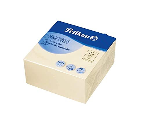 Pelikan 200261 Noteswürfel, 75 x 75 mm, 400 Blatt, Gelb von Pelikan