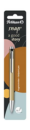 Pelikan 817653 Kugelschreiber Snap K10, Metall, goldfarben von Pelikan