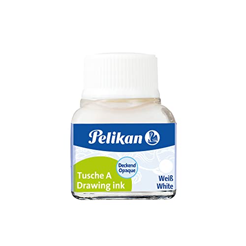 Pelikan A 523 Tusche A, 10 ml, weiß von Pelikan