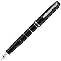 Pelikan Classic M 215 Kolbenfüller schwarz hochglänzend B (breit) von Pelikan