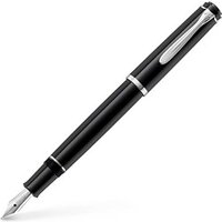 Pelikan Classic P 205 Patronenfüller schwarz hochglänzend B (breit) von Pelikan