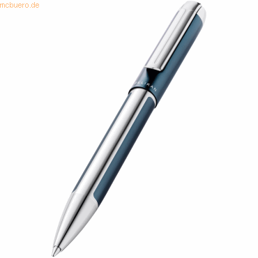 Pelikan Drehkugelschreiber Pure K40 Petrol Silber von Pelikan