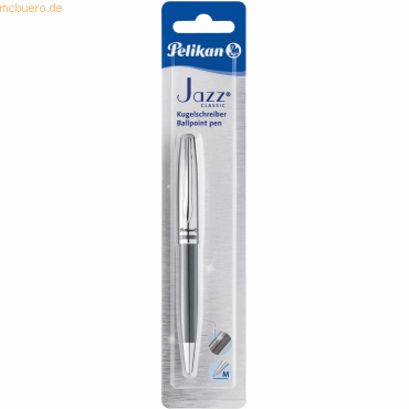 Pelikan Kugelschreiber Jazz Classic grau Blister von Pelikan