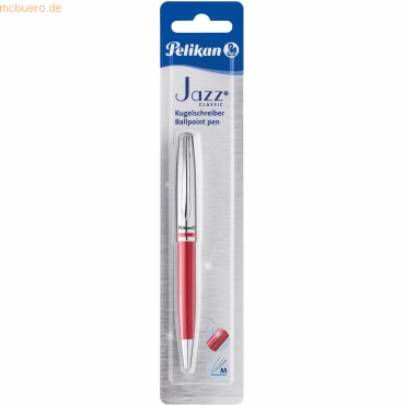 Pelikan Kugelschreiber Jazz Classic rot Blister von Pelikan