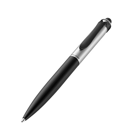 Pelikan Kugelschreiber K15 stola II schwarz/silber im Röhrenetui von Pelikan