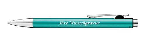 Pelikan Kugelschreiber Snap Metallic mit Gravur / Farbe: türkis von Pelikan