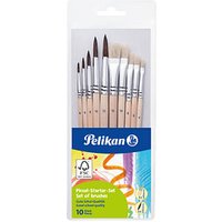 Pelikan Pinsel-Set Größe 4, 6, 8, 10, 12, 10-teilig von Pelikan