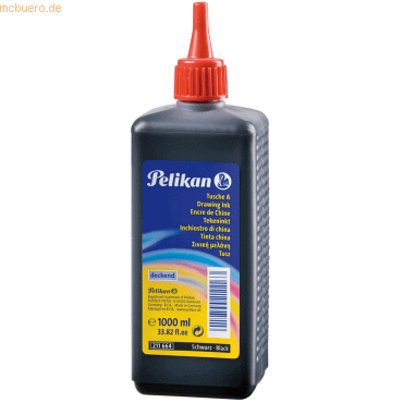 Pelikan Tusche A 17 schwarz 1000ml von Pelikan