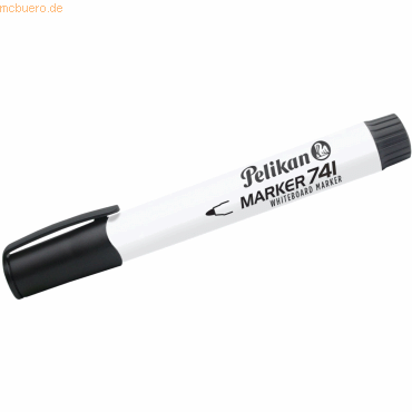 Pelikan Whiteboardmarker 741 nachfüllbar 2mm schwarz von Pelikan