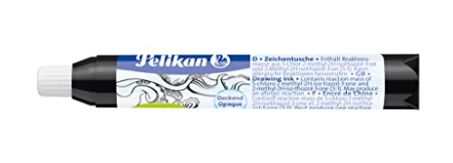 Tuschepatrone schwarz, 9 ml, 1 Tube von Pelikan