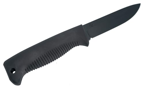 Peltonen Knives PELTONEN M07 RANGER PUUKKO MIT EDLER LEDER-SCHEIDE (BUSHCRAFT-MESSER) (Schwarz) von Peltonen Knives