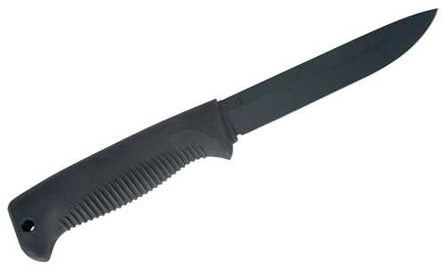 PELTONEN M95 RANGER PUUKKO MIT EDLER LEDER-SCHEIDE (BUSHCRAFT-MESSER) (Schwarz) von Peltonen Knives