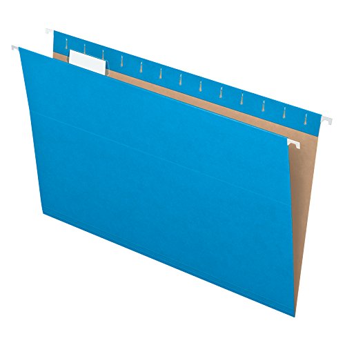 Pendaflex Hängemappen Recycling Legal Size Blau 1/5 Cut 25/BX (81623) von Pendaflex