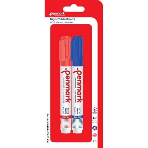 Penmark Whiteboard Marker 2 Li Vacuum Blister von Penmark