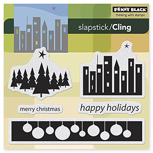 Penny Black City Lights Slapstick/Cling Stamps von Penny Black