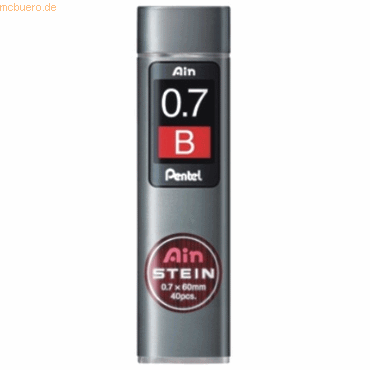 12 x Pentel Feinminen Hi-Polymer AIN Stein 0,7 B VE=40 Stück von Pentel