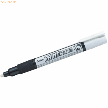 Pentel Lackmarker 2,0mm Rundspitze weiß von Pentel