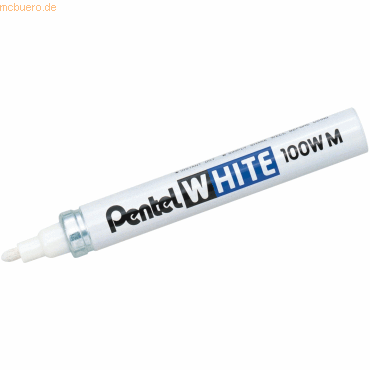 Pentel Lackmarker 2,2mm Rundspitze weiß von Pentel