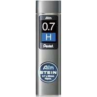 Pentel Ain Stein C277 Feinminen-Bleistiftminen schwarz H 0,7 mm, 40 St. von Pentel