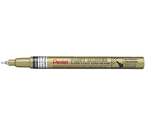 Pentel 3 Marker Paint Marker MFP10, gold von Pentel