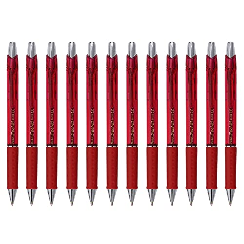 Pentel BX480 Filzstift 0.7, 12 Stück, rot von Pentel