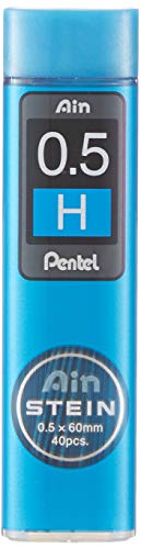 Pentel Ain STEIN C275 Feinmine, 40 Minen je Dose, 0.5 mm, Härtegrad H (1 Dose) von Pentel