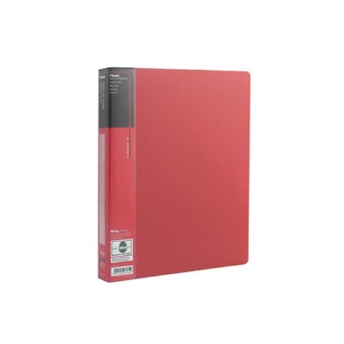 Pentel DCF444B Präsentationsmappe Format A4, 40 Taschen, rot von Pentel