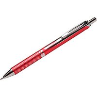 Pentel EnerGel BL407 Gelschreiber rot/silber 0,35 mm, Schreibfarbe: schwarz, 1 St. von Pentel