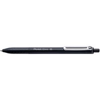 Pentel Kugelschreiber iZee BX470 schwarz, Schreibfarbe: schwarz, 1 St. von Pentel