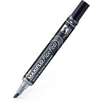 Pentel MAXIFLO Flex-Feel Whiteboard-Marker rot 2,0 - 5,0 mm, 1 St. von Pentel