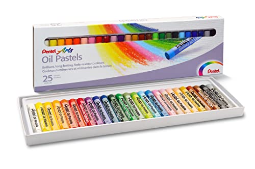 Pentel Ölpastellkreide Set à, 1 stück (25er Pack) von Pentel