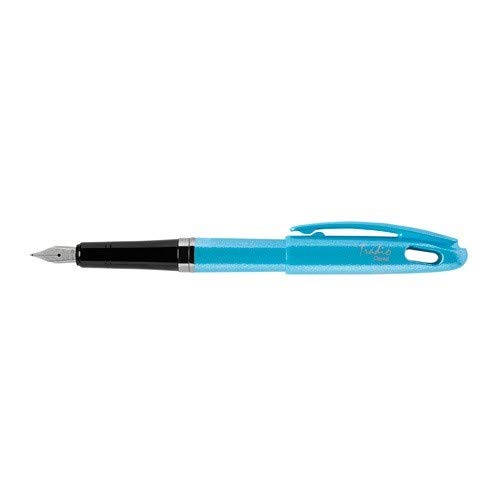 Pentel TRF95C-C-EST Füllfederhalter, Tradio, Blau, Etui von Pentel