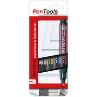 Pentel Wet Erase SMW26-PRO4MX1EU Kreidemarker farbsortiert 1,5 - 4,0 mm, 4 St. von Pentel