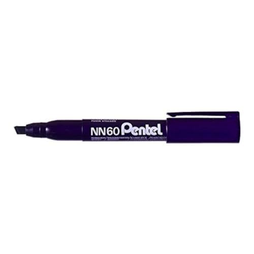 Pentel nn60-a-n NN60 Permanent Marker Spitze bizeautée schwarz 12 Stück von Pentel