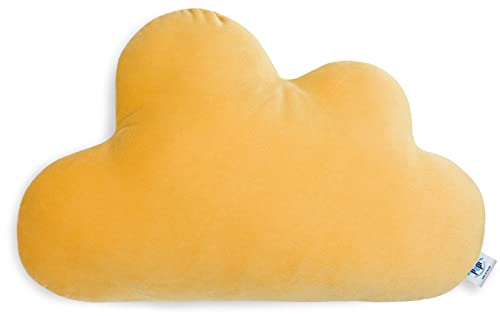 Pepi - Kuschelkissen Kinder - Wolkenkissen - Handgenäht Kissen Kinderzimmer - Baby Kissen Wolke Deko - Kinderkissen Honey von Pepi MADE IN POLAND