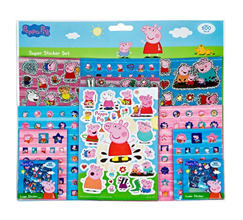 Peppa Pig Sticker Set 500 st von Peppa Pig