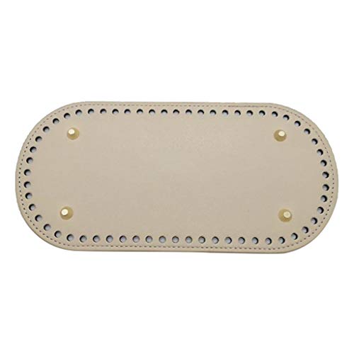 Perfeclan DIY Handgewebte Tasche PU Tasche Bottom Kissen DIY Geldbörse Taschenherstellung, Cremeweiß Perfeclan DIY Handgewebte Tasche PU Tasche Bottom Kissen DIY Geldbörse Taschenherstellung, Cremeweiß von Perfeclan