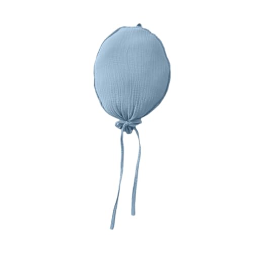 Perfeclan Eine minimalistische Stoffballon-Dekoration, Foto-Requisite, 20,1 x 59,9 cm, zum Fotografieren, leichte 3D-Wandaufhängung, Blau von Perfeclan