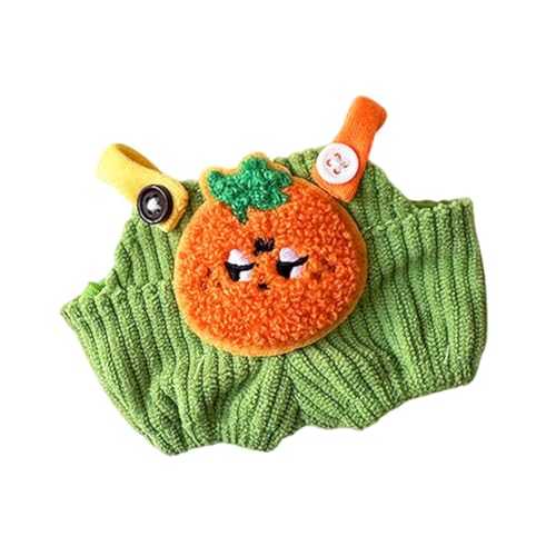 Perfeclan Puppen Hosen Kleidung, Puppe Outifits Kleidung, Mädchen Geschenk, Puppen zubehör Kleidung, Puppen Bekleidung Zubehör für Puppen, Anhänger Puppe, Orange von Perfeclan