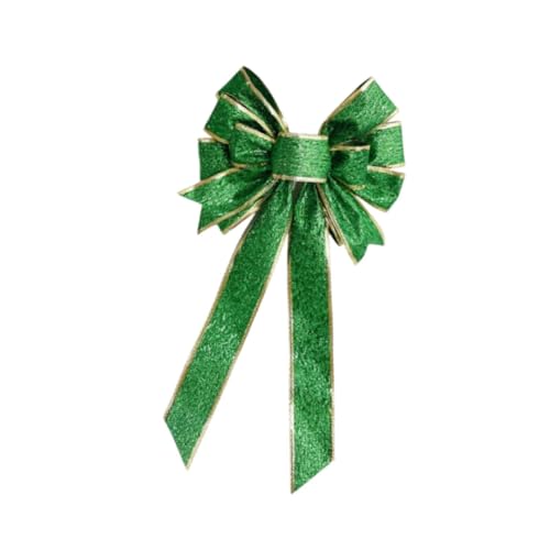 Perfeclan St. 'S Day Ribbon Bogen Zierungen Dekorative Ornents Dekorative Festivalprojekte Polyvalent Bowknot Party Festival Dekoration, 24,5cmx45cm von Perfeclan