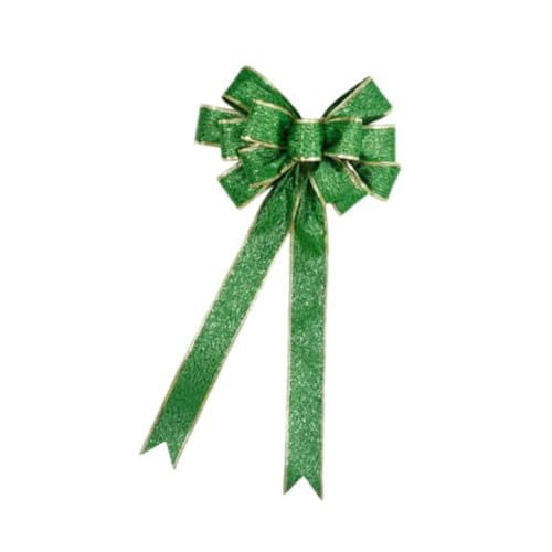 Perfeclan St. 'S Day Ribbon Bogen Zierungen Dekorative Ornents Dekorative Festivalprojekte Polyvalent Bowknot Party Festival Dekoration, 51cmx23cm von Perfeclan