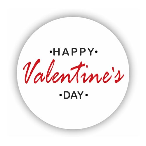 2cmØ 32-Stück! Aufkleber Sticker Briefumschlag-Siegel Post rund HAPPY VALENTINES DAY HAPPY VALENTINES DAY R2777 von Perfect Sticker