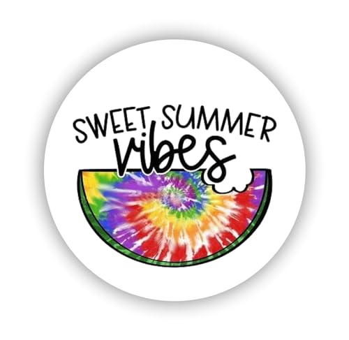 2cmØ 32-Stück! Aufkleber Sticker Briefumschlag-Siegel Post rund SWEET SUMMER VIBES SWEET SUMMER VIBES R1641 von Perfect Sticker