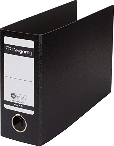 Pergamy 900901 Ordner A5 quer 8cm schwarz von Pergamy