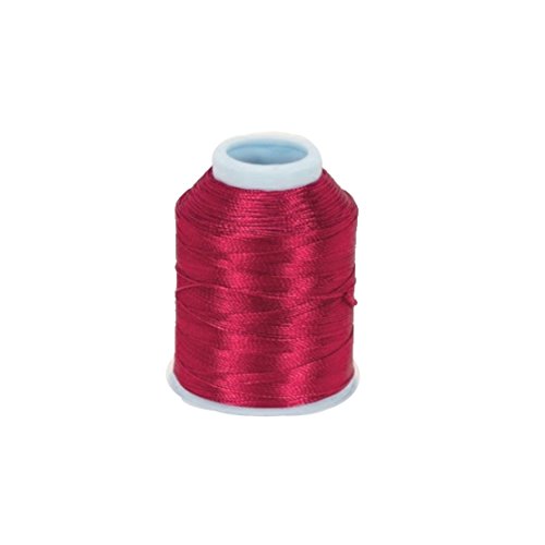 Altinbaşak 20g Häkelgarn Fuchsia Garne 300m 6 FACH 100% POLYESTER GARN 0,75mm Nr: 50 BESTE QUALITÄT UND FARBECHT Embroidery Thread 100g 200g (1 Stück, LILA) von Perlin