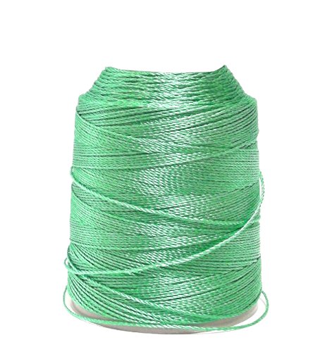 Altinbaşak 20g Häkelgarn Garne 300m 6 FACH 100% POLYESTER GARN 0,75mm Nr: 50 BESTE QUALITÄT UND FARBECHT Embroidery Thread 100g 200g (1 Stück, MINTGRÜN) von Perlin