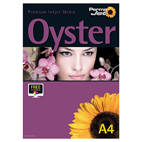 PermaJet 50914 A4 271 gsm Oyster Inkjet Drucker Papier (50 Blatt) von Permajet