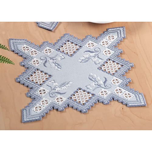 Permin Hardanger Tischdecke Stickpackung Hardanger Zählmuster von Permin