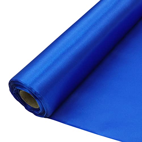 Personalize Pro Satin-Rolle, 29 x 20 m, königsblau, luxuriös und weich, seidig und glänzend, für selbstgemachte Stuhlhussen, Schleifen, Tischläufer, Girlanden, Hochzeiten, Partys, Bastelprojekte von Personalize Pro